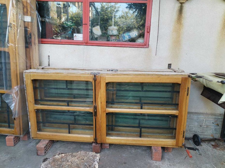 Ansamblu ferestre din lemn de stejar