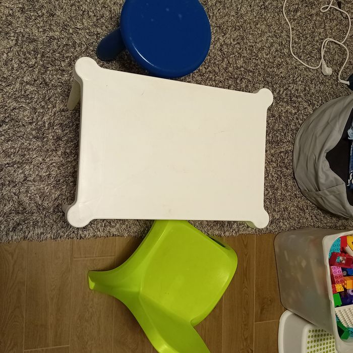 Masa utter gradina copii plus 2 scaune ikea mammut