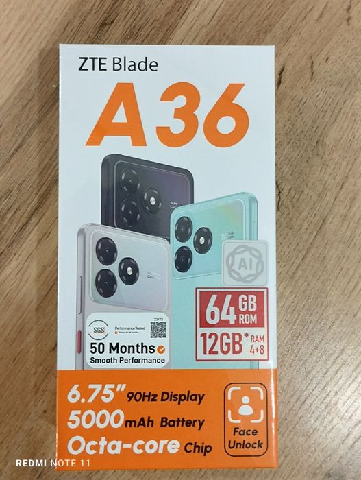 ZTE A 36 5000 mah