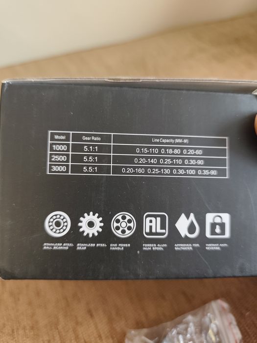 Спининг макара TW 1000