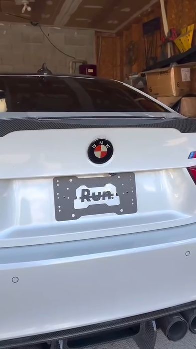 Emblema LED Smart BMW - Ecran IPS Personalizabil prin Aplicatie 82mm