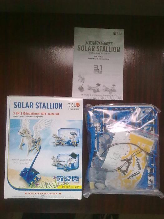 3D Соларен конструктор във фомата на митичния кон - Пегас - 3в1