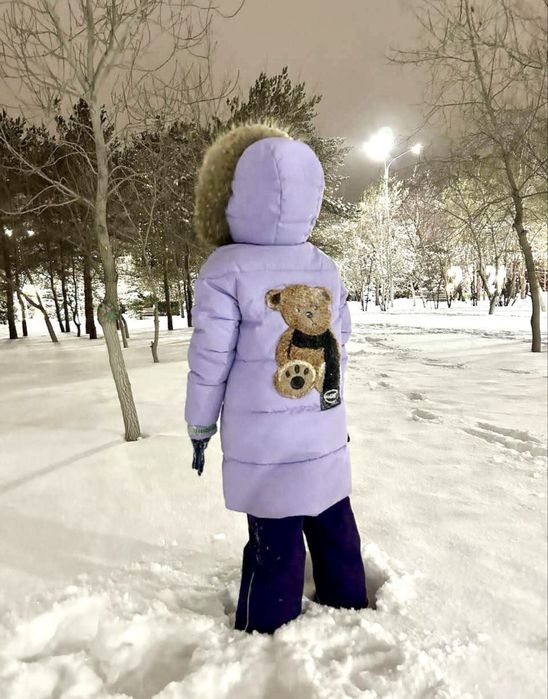 Anernuo пуховик для девочки 122 р