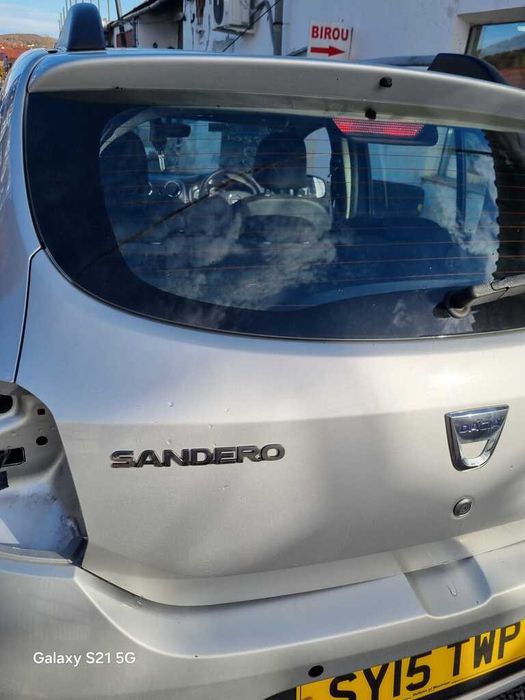 Haion Cu Luneta Dacia Sandero 2 Stepway - SUV 4 Usi PLATINUM SILVER Ted69 (1395)