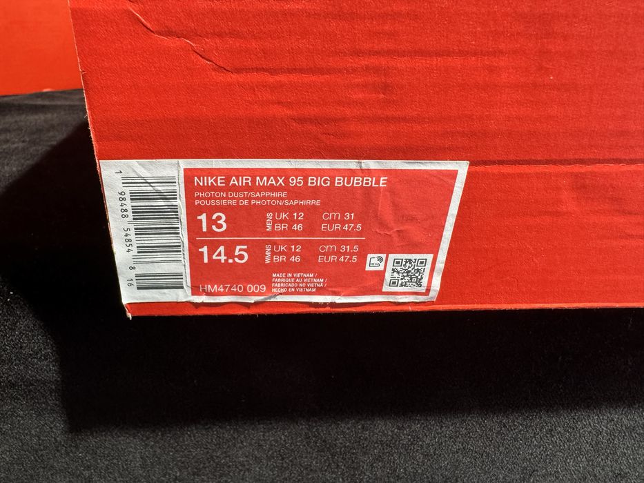№ 47.5 оригинални Nike Air Max 95 OG Shoemag
