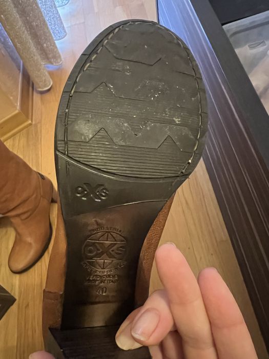 Кожени ботуши естесвенна кожа