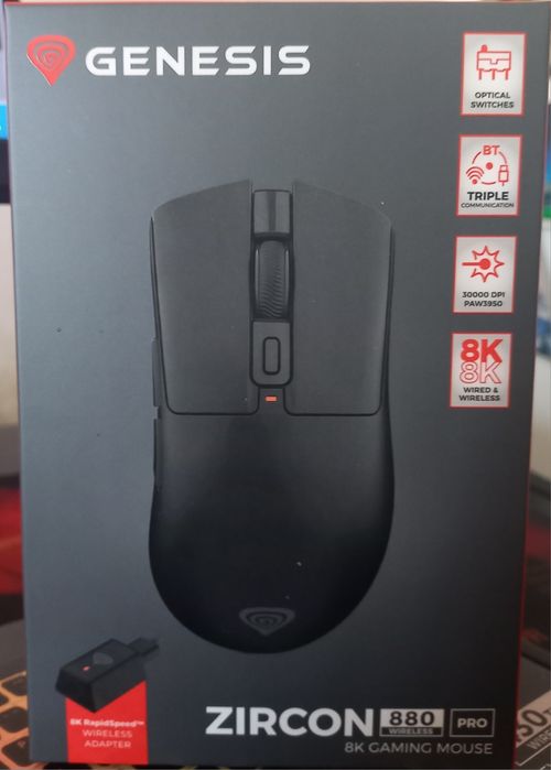 Mouse Gaming Genesis ZIRCON 880 Pro