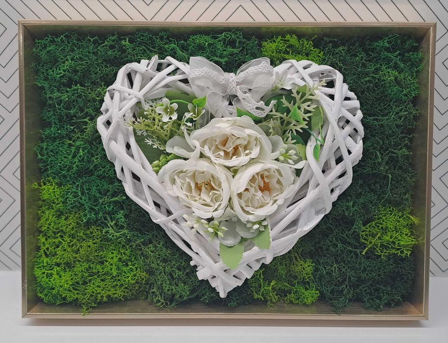 Рамки за подарък със скандинавки мъх