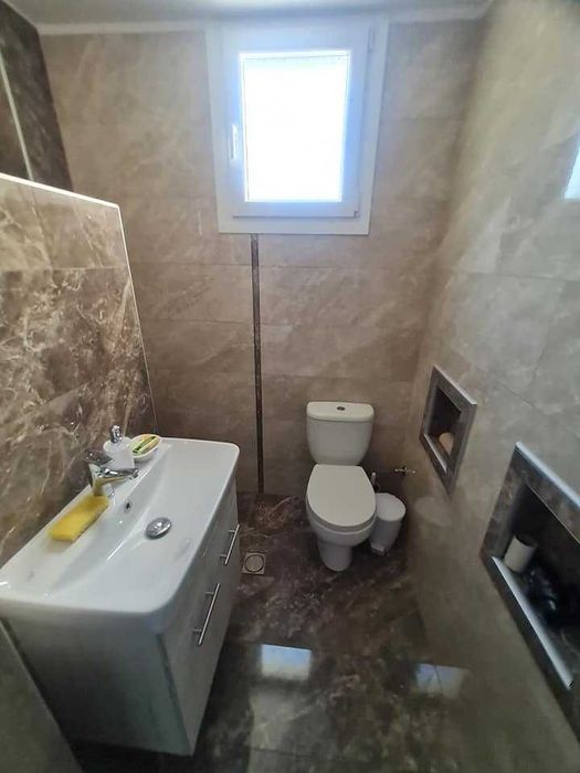 Продава нова къща-мезонет с площ 68м2 двор 200м2 в Неа Врасна, Гърция