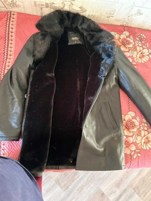 дубленка зимняя мужская