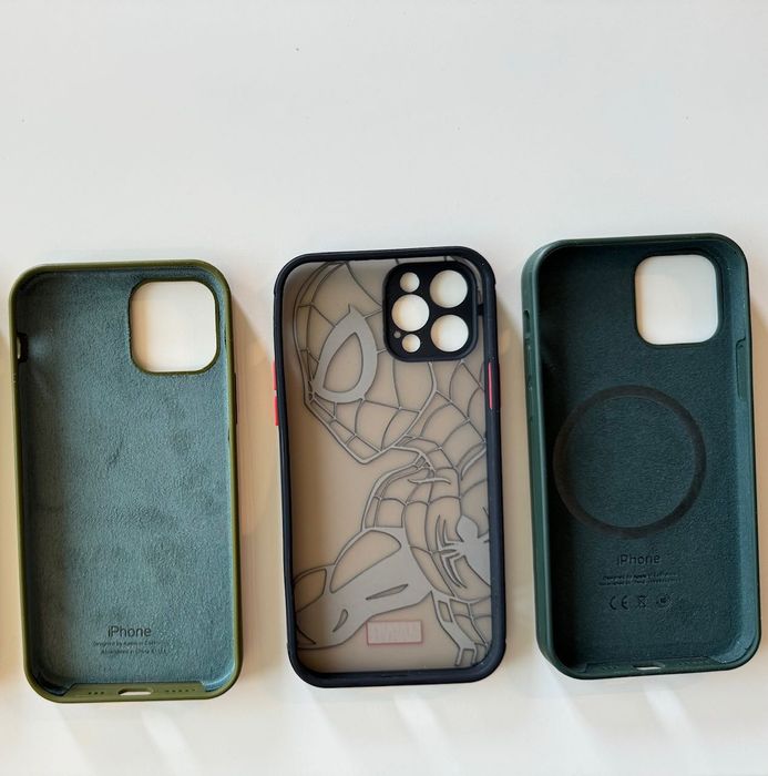 Калъф Apple Silicone Case MagSafe за iPhone 12/12 Pro, Black