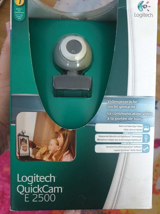 Cameră Web Logitech QuickCam E 2500.