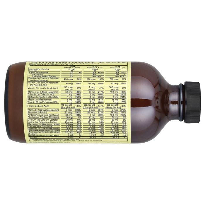 Детские мультивитамины от 6 месяцев 237 мл ChildLife из Америки