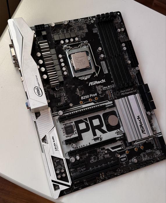 Материнская плата + Процессор