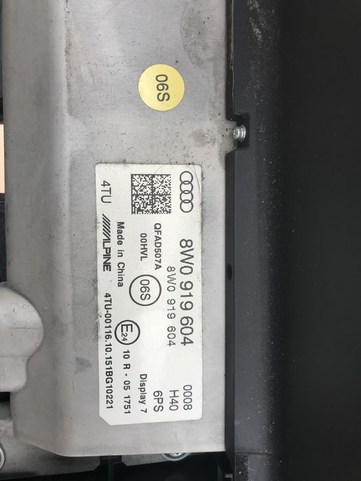 Навигация за ауди а4 b9 2016 г