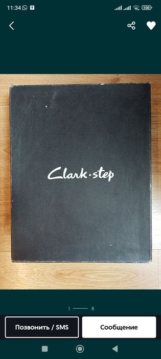 ботинки демисезонные CLARK-sтер
