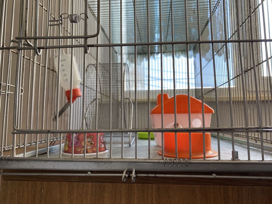 Клетка для крыс, очень прочная.