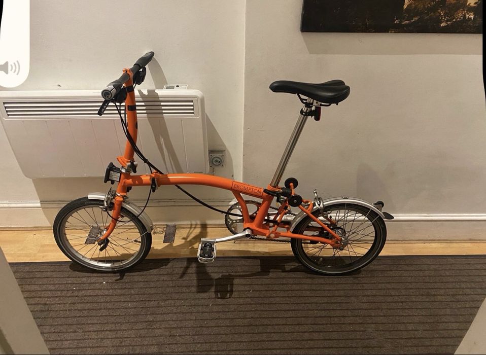 Bicicleta bromotin orange