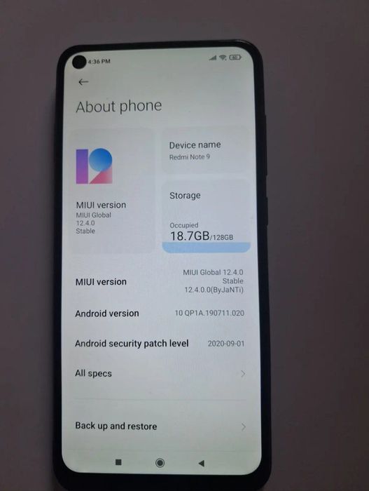 Redmi note 9 telefon srochna sotiladi