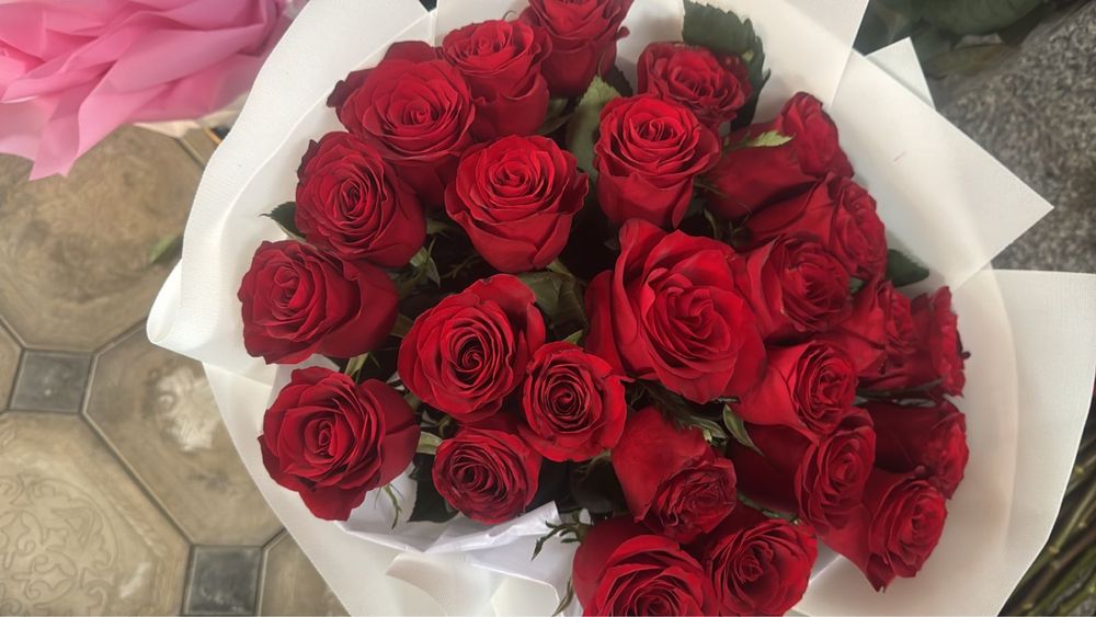 Продаю свежие букеты! Ночью получили.