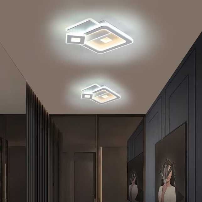 RFAN LED 100W лампа за стена абажур модел 9130-300 3 вида светлина Бял