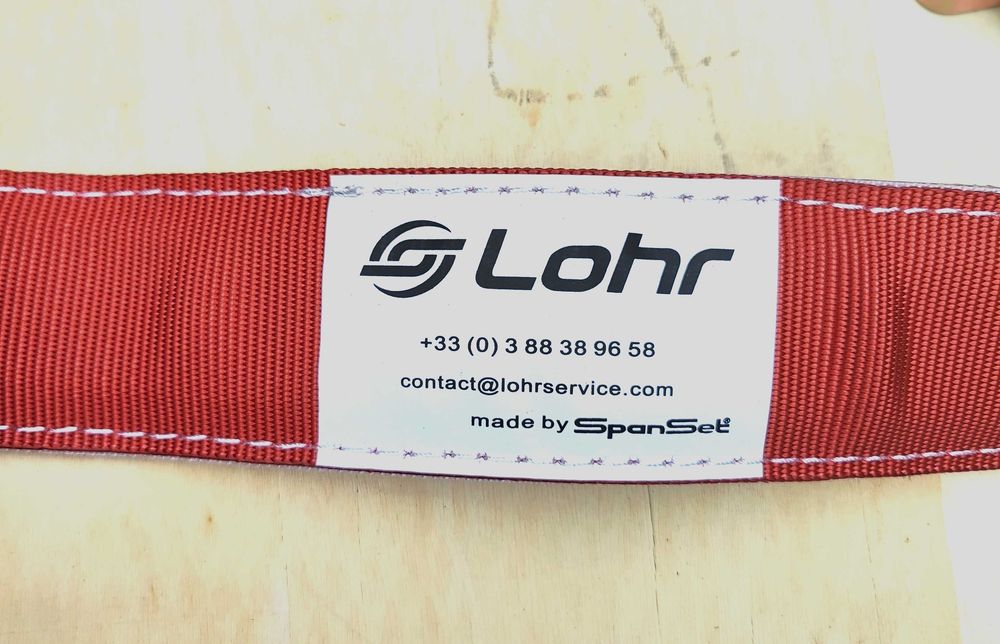 Триточков колан за платформа LOHR - 35mm / 50mm  VDI 2700 Standart 2026