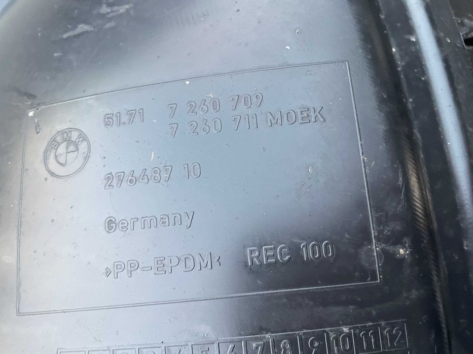 Carenaj stanga fata Bmw seria 1 F20 - F21, 2 F22 - F23 cod 7260709