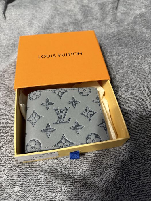 Portofol Piele Louis Vuitton Gri Nou Fullbox