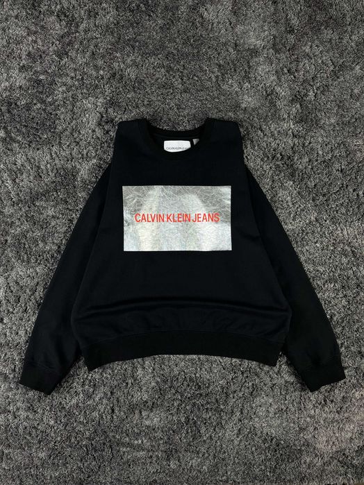 Calvin Klein Jeans Institutional Mettalic Logo Sweatshirt Дамска Блуза