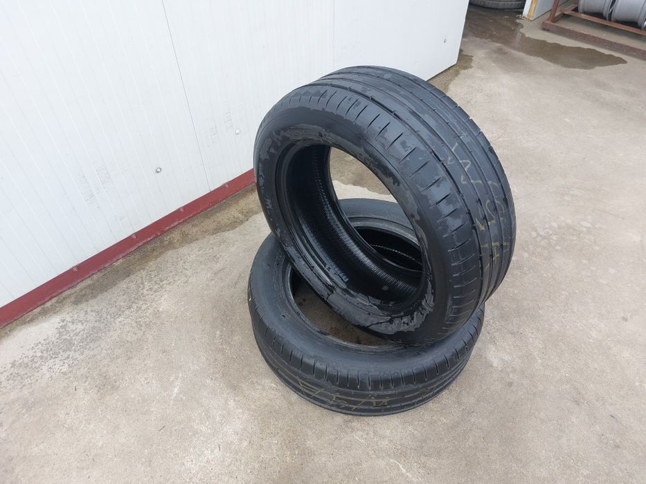 125 lei bucata! Doua anvelope vara 235 55 17 Dunlop dot 2021
