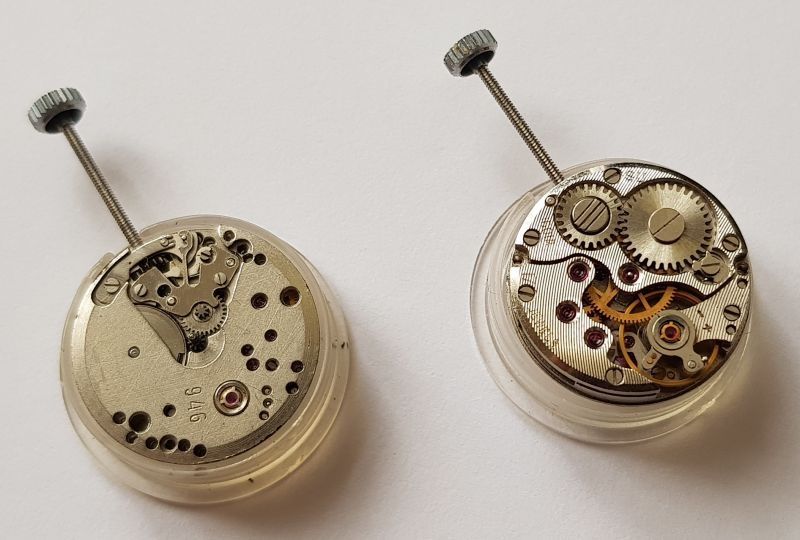 Механизм от часов "победа" "полет" "чайка "