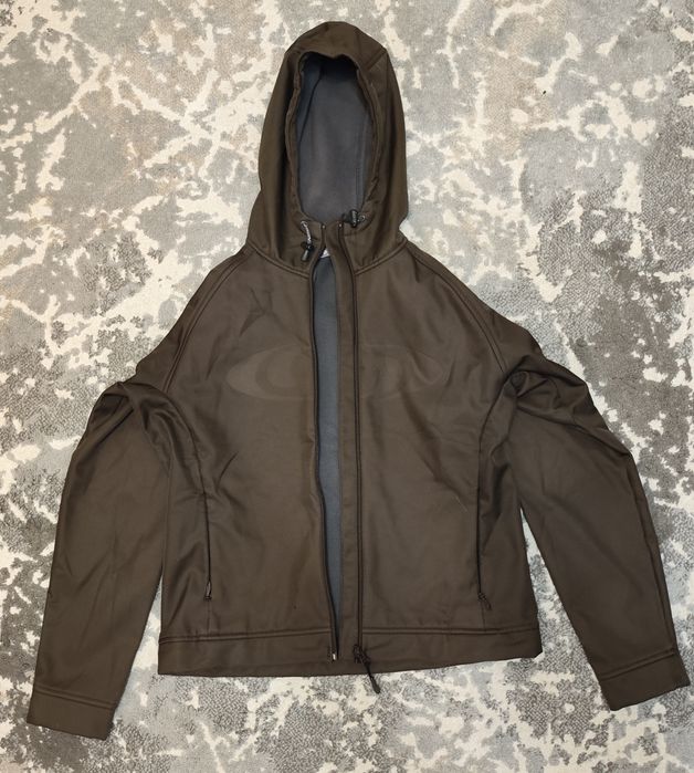 Jachetă Softshell Salomon – Protecție Vânt/Ploaie – Khaki/Olive