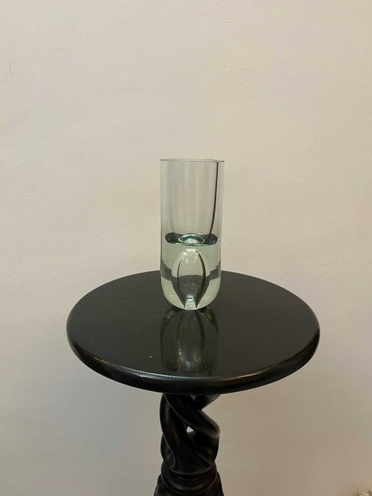 Piesa cristal Aseda Glasbruk, dizainer Bo Borgstrom bielouri bibelou