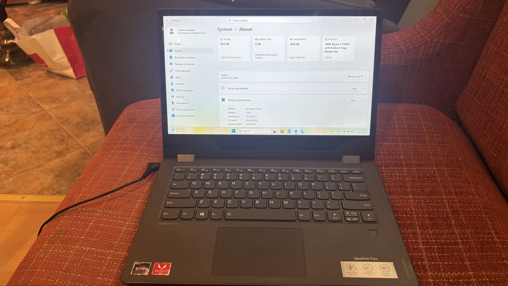 Lenovo ideapad Flex-14API RAM 32GB SSD 1TB