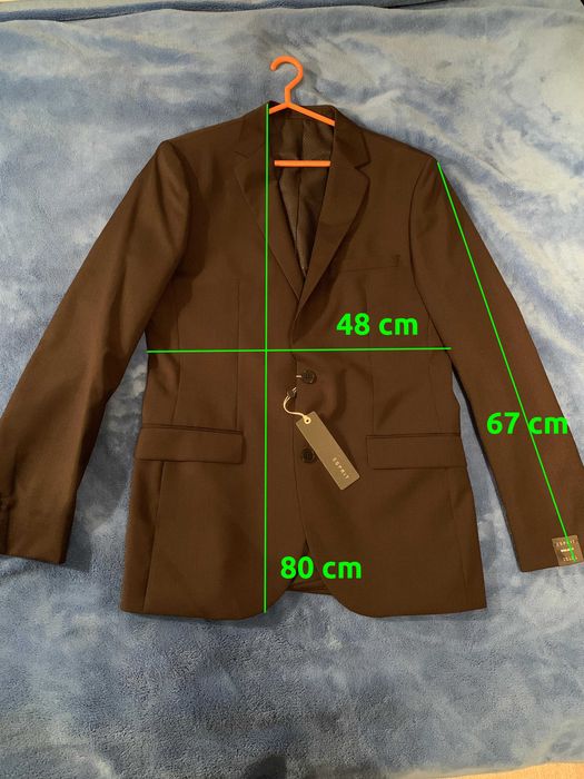 Чисто ново мъжко сако Esprit 94 (тъмно кафяво)