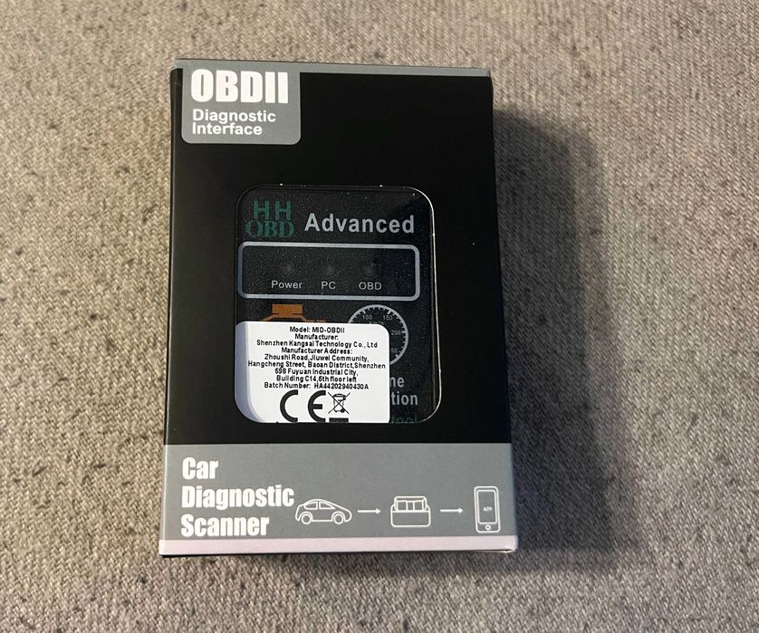 Interfata diagnoza auto OBD2 HH OBD Advanced V1.5 Noua