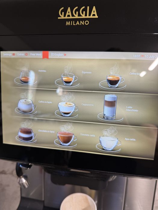 Gaggia La Radiosa aparat cafea profesional 1 rasnita,2 instant an2023