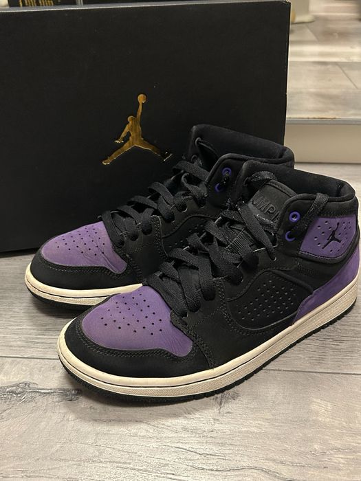 Adidași Air Jordan Access ‘Black Court Purple’