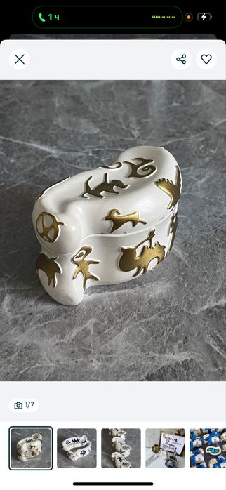 Гипсовые шкатулки бонбоньерки, тойбастар