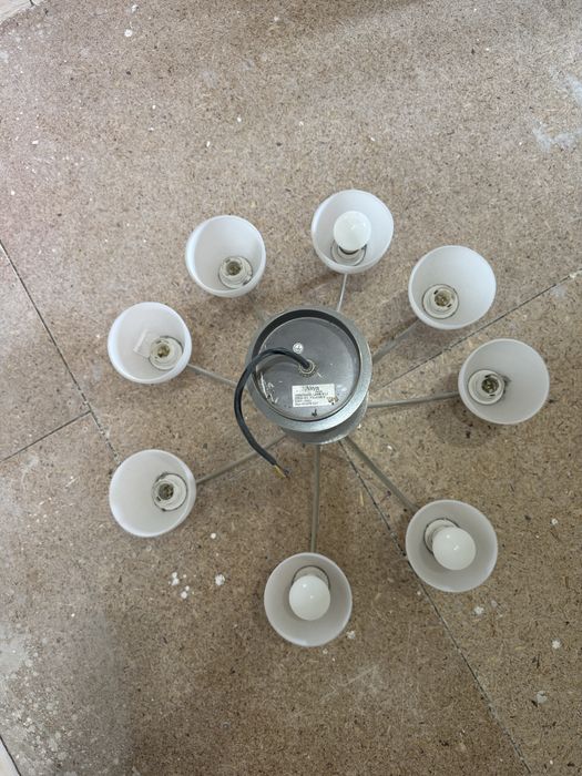 Люстра, освещение