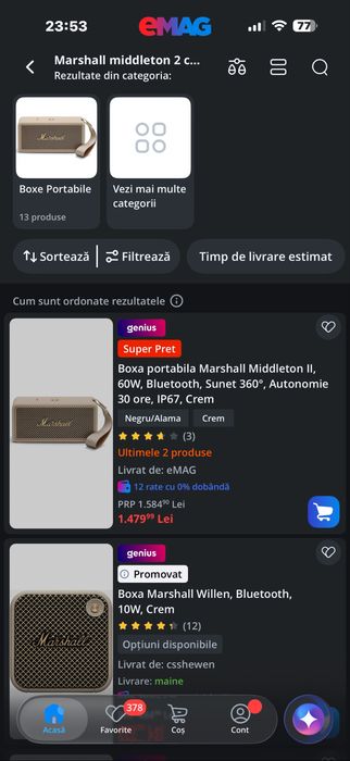 Marshall Middleton 2 cream