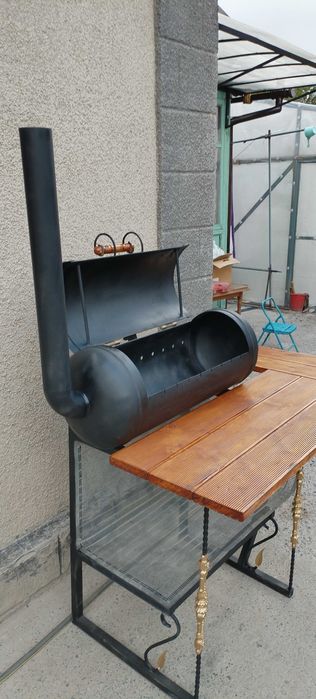 Мангал-кактал стационарный