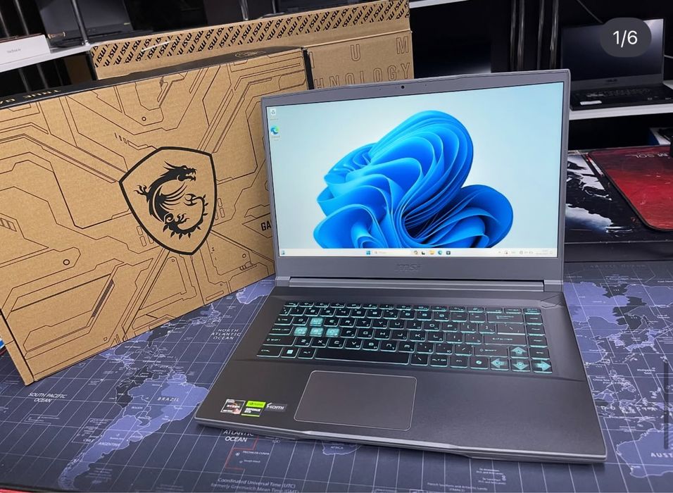 Новый Игровой MSI Ryzen 5-7/RTX4050