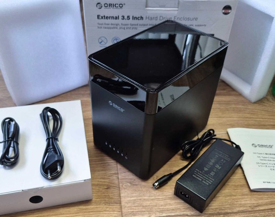Кутия за 5 хард диска Enclosure 3.5 ORICO DS500C
