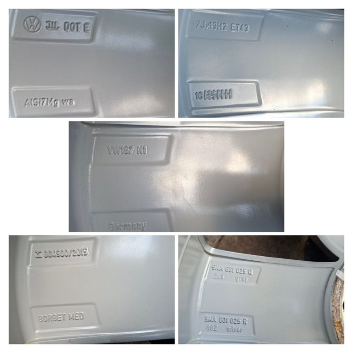19" 5Х112мм Фолксваген, 5x112mm VW - Volkswagen Original