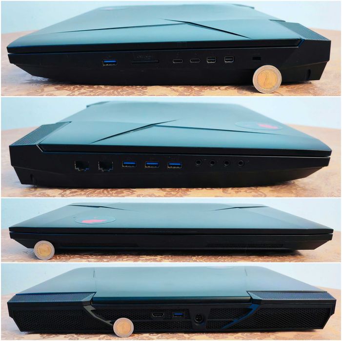 Schenker XMG/Intel Core i7-7700K 4.50Ghz/NVidia GTX 1080 8GB 190W/16GB RAM/512GB SSD NVMe + 1TB HDD/17.3 2K Quad HD IPS 120hz геймърски gaming laptop