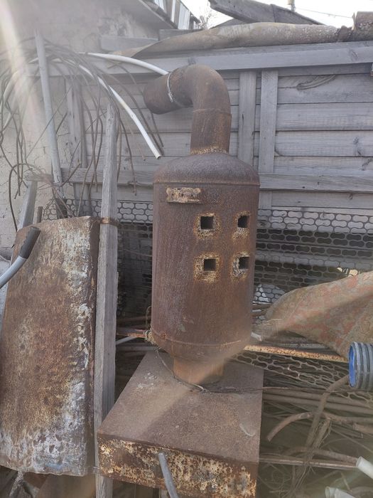 Печь масло для гараж