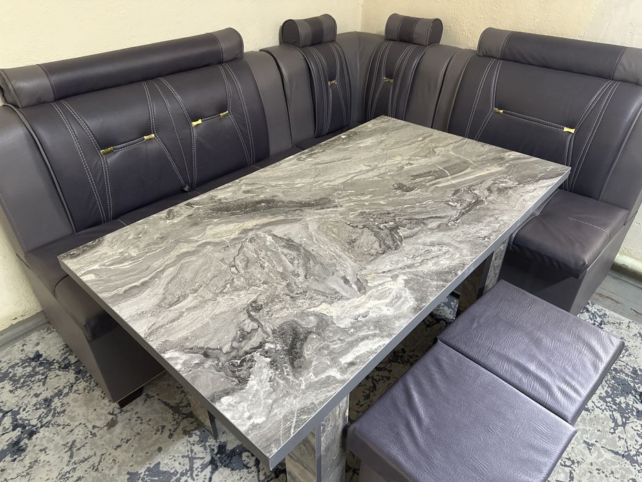 Кухонный уголок эко кожа