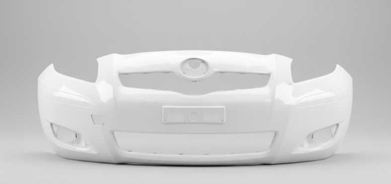 Bara Fata Toyota Yaris 2009-2011 Alb