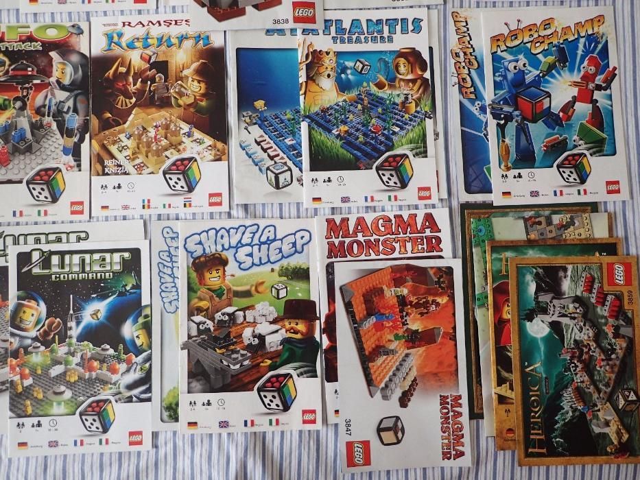 Книжки LEGO от различни Лего настолни игри